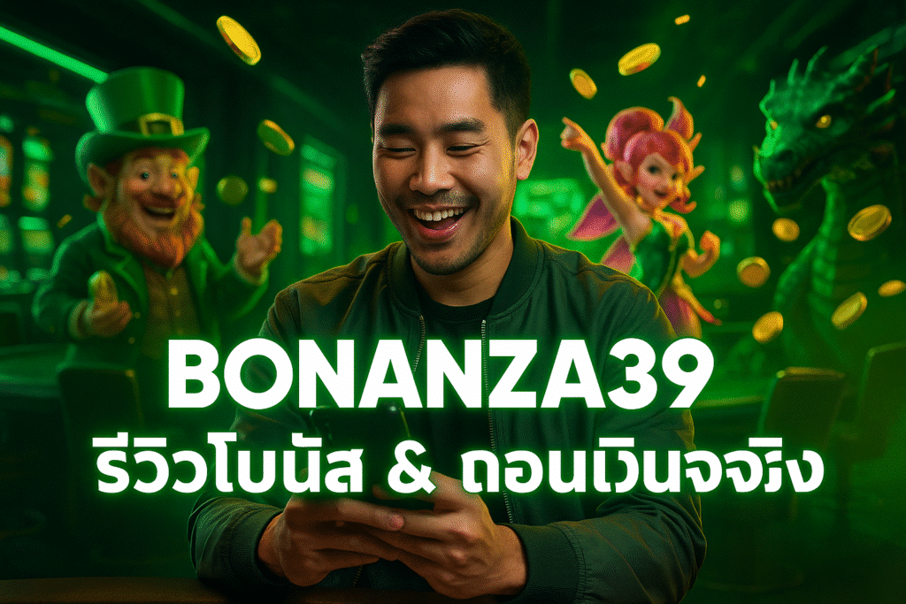 BONANZA39 รีวิวโบนัส & ถอนเงินจริง