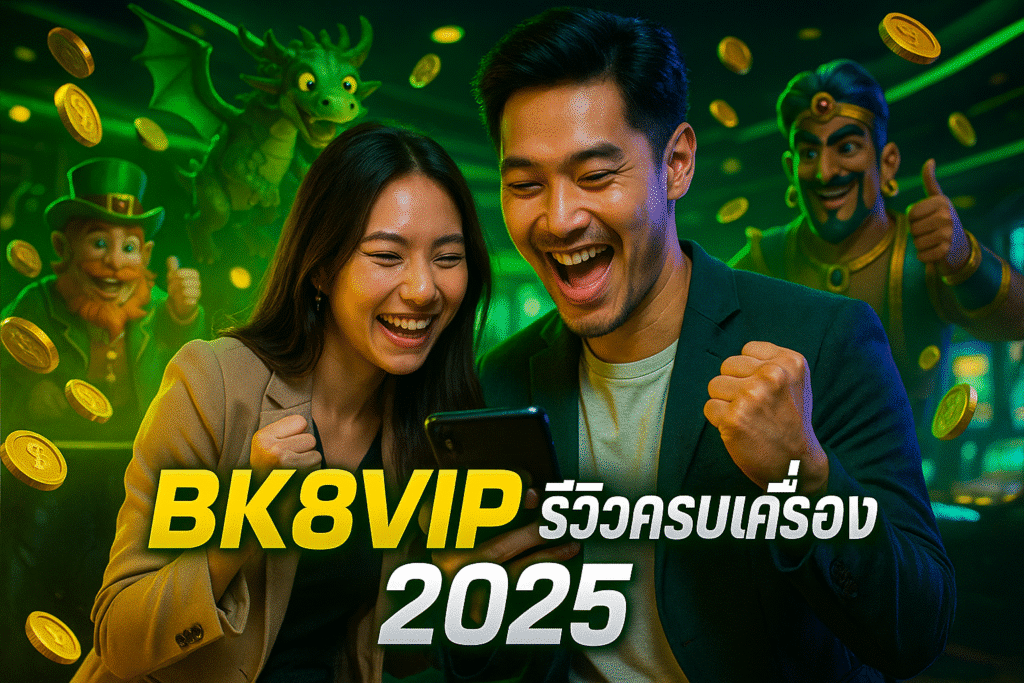 BK8VIP รีวิวครบเครื่อง 2025