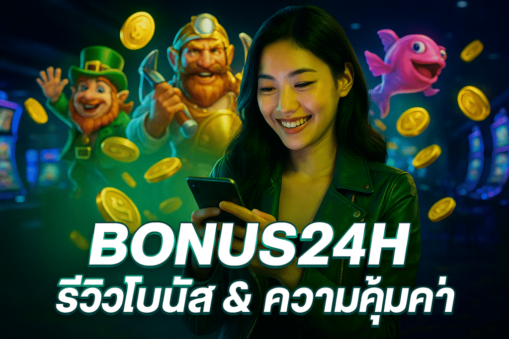 BONUS24H รีวิวโบนัส & ความคุ้มค่า