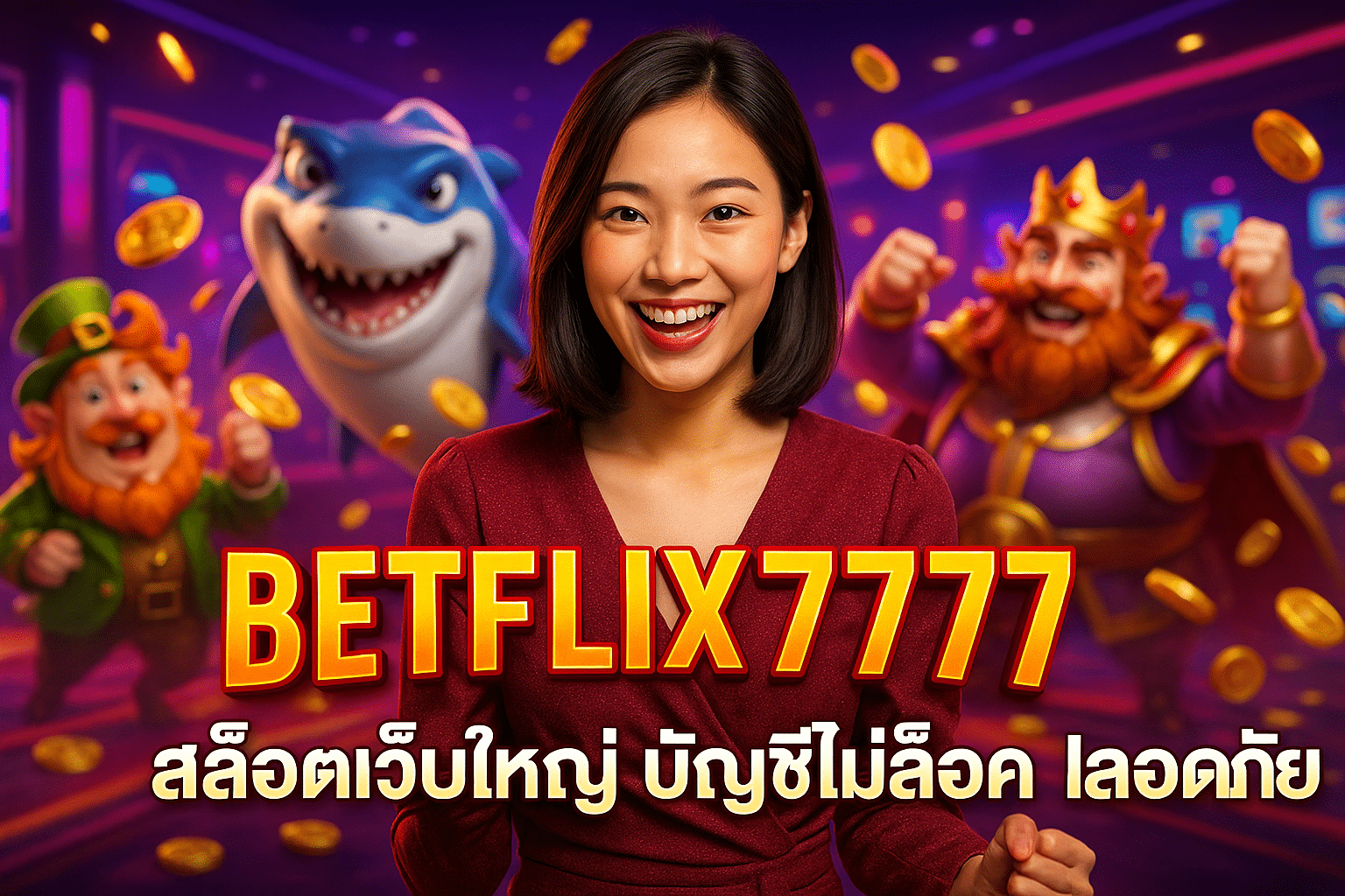 BETFLIX7777 สล็อตเว็บใหญ่ บัญชีไม่ล็อค ปลอดภัย