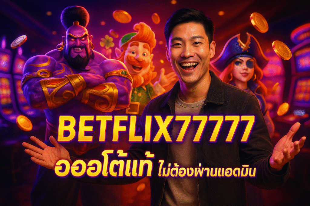 BETFLIX7777 ออโต้แท้ ไม่ต้องผ่านแอดมิน