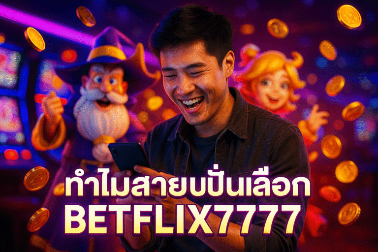 ทำไมสายปั่นเลือก BETFLIX7777